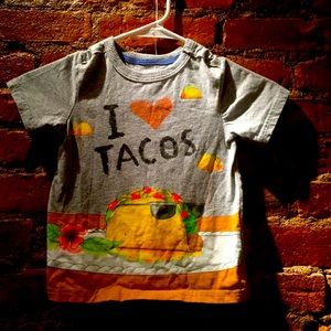 I Love Tacos shirt from Dragons Love Tacos! Size 3T. Excellent condition.
